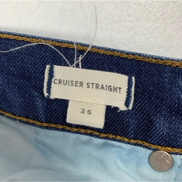 Madewell | Cruiser Straight Jeans 26 Two Tone Raw - Picture 8 of 10